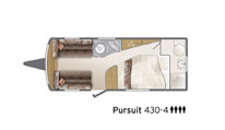 Pursuit 430-4 Floorplan